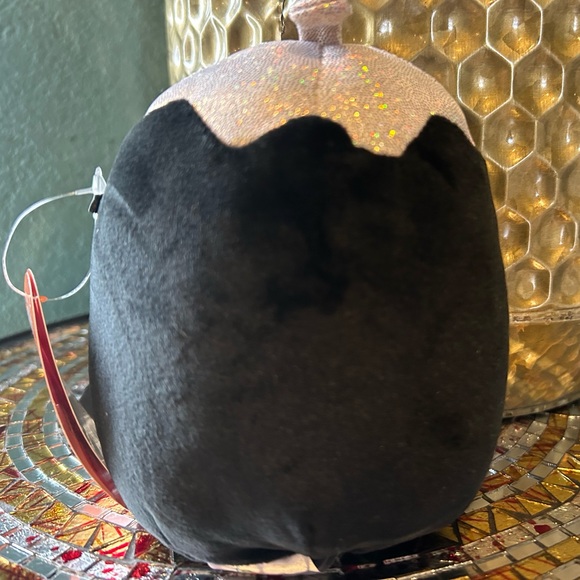 5" Paige the Black Pumpkin Squishmallow Plush Halloween 2023 SHIMMER Edition - Picture 2 of 3